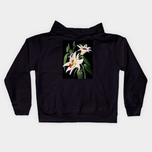 Lillies 99 - Oil painting by Avril Thomas - Adelaide / South Australia Artist Kids Hoodie